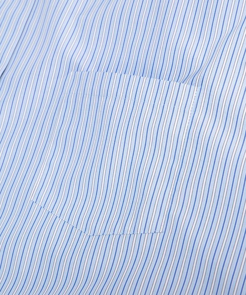 PUNYUS（プニュズ）の「キャンディストライプシャツ（シャツ/ブラウス・レディース・サックスブルー/ピンク/イエロー・1/2/4/3）」の22枚目の写真