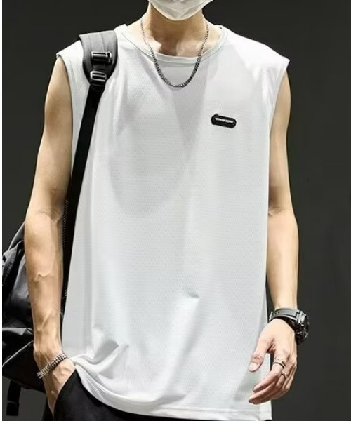 REBALANCE(リバランス)のメンズ 接触冷感タンクトップ(タンクトップ)