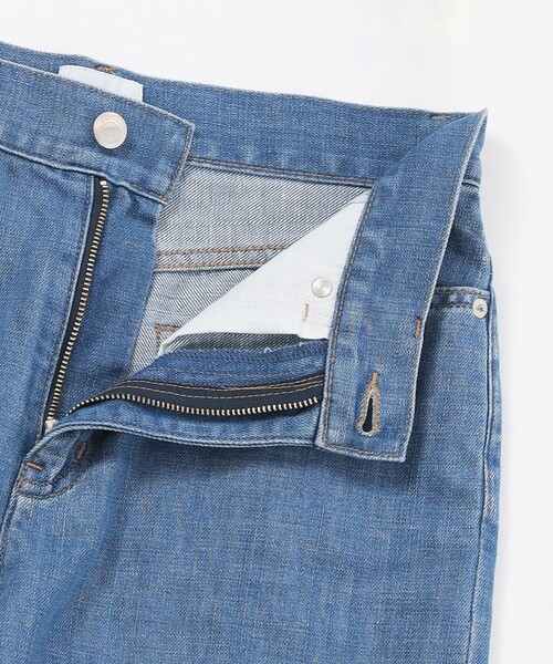 MACKINTOSH PHILOSOPHY（ﾏｯｷﾝﾄｯｼｭ ﾌｨﾛｿﾌｨｰ）の「コットンリネンデニムストレートフィット（デニムパンツ・レディース・ダークネイビー/ブルー・34/36/38/40）」の11枚目の写真