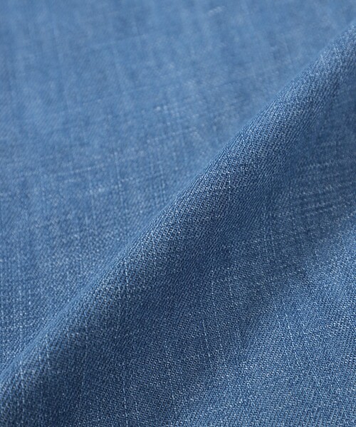 MACKINTOSH PHILOSOPHY（ﾏｯｷﾝﾄｯｼｭ ﾌｨﾛｿﾌｨｰ）の「コットンリネンデニムストレートフィット（デニムパンツ・レディース・ダークネイビー/ブルー・34/36/38/40）」の12枚目の写真