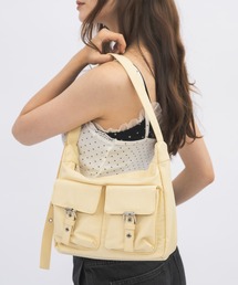 idem | double pocket nylon bag / ダブルポケットナイロンバッグ(ショルダーバッグ)