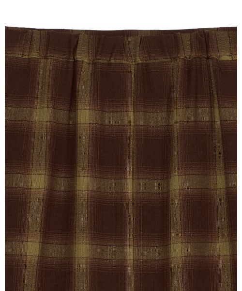 CHECK EYELET SEMI FLARE SKIRT（スカート）｜Ameri（アメリ）の