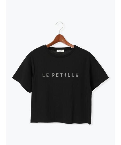 Te chichi TERRASSE（テチチテラス）の「【接触冷感】ラインストーンクロップドTシャツ（Tシャツ/カットソー・レディース・オフホワイト/モカ/ブラック・F）」の3枚目の写真