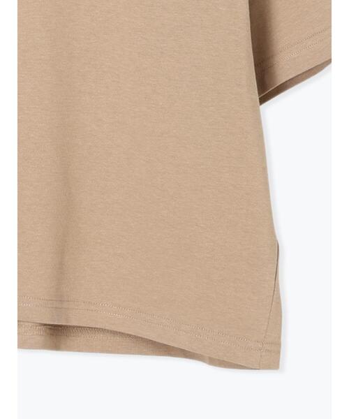 Te chichi TERRASSE（テチチテラス）の「【接触冷感】ラインストーンクロップドTシャツ（Tシャツ/カットソー・レディース・オフホワイト/モカ/ブラック・F）」の11枚目の写真