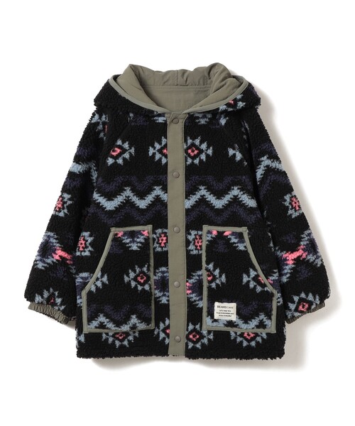 BEAMS mini(ビームスミニ)の「リバーシブル 総柄ボア フードコート 2025FW(90~140cm)(その他アウター・キッズ・ベージュ/オリーブ・100/140/130/120/110/90)」の21枚目の写真