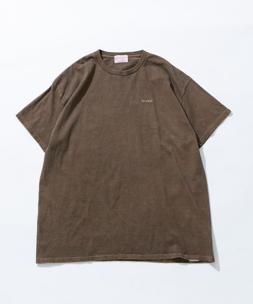 PENNEYS(ぺニーズ)の「『別注』PENNEYS×Sonny Label ピグメントショートスリーブTシャツ(Tシャツ/カットソー・メンズ・オフホワイト/ブラック/ブラウン/ブルー/ネイビー/レッド・ONE)」の4枚目の写真