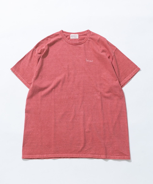 PENNEYS(ぺニーズ)の「『別注』PENNEYS×Sonny Label ピグメントショートスリーブTシャツ(Tシャツ/カットソー・メンズ・オフホワイト/ブラック/ブラウン/ブルー/ネイビー/レッド・ONE)」の2枚目の写真