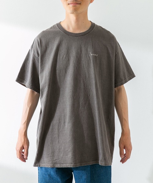 PENNEYS(ぺニーズ)の「『別注』PENNEYS×Sonny Label ピグメントショートスリーブTシャツ(Tシャツ/カットソー・メンズ・オフホワイト/ブラック/ブラウン/ブルー/ネイビー/レッド・ONE)」の10枚目の写真