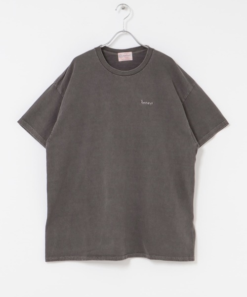 PENNEYS(ぺニーズ)の「『別注』PENNEYS×Sonny Label ピグメントショートスリーブTシャツ(Tシャツ/カットソー・メンズ・オフホワイト/ブラック/ブラウン/ブルー/ネイビー/レッド・ONE)」の15枚目の写真