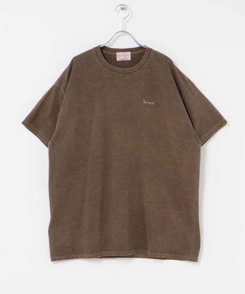 PENNEYS(ぺニーズ)の「『別注』PENNEYS×Sonny Label ピグメントショートスリーブTシャツ(Tシャツ/カットソー・メンズ・オフホワイト/ブラック/ブラウン/ブルー/ネイビー/レッド・ONE)」の19枚目の写真