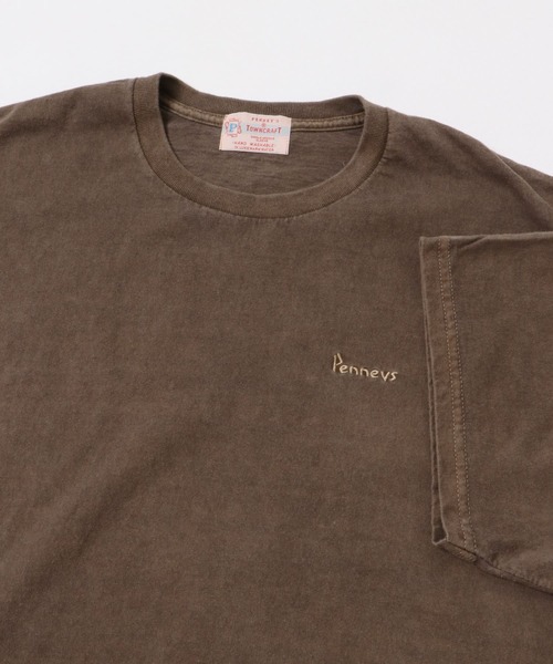 PENNEYS(ぺニーズ)の「『別注』PENNEYS×Sonny Label ピグメントショートスリーブTシャツ(Tシャツ/カットソー・メンズ・オフホワイト/ブラック/ブラウン/ブルー/ネイビー/レッド・ONE)」の20枚目の写真