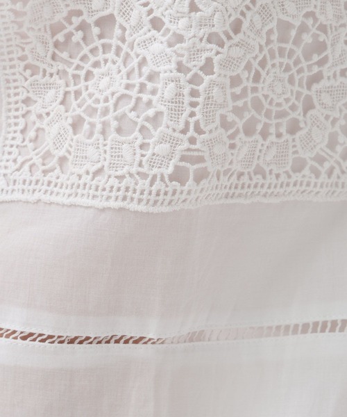 BAYFLOW（ベイフロー）の「[トレンドアイテム]パッチワークレースパンツ（その他パンツ・レディース・ブラック/ホワイト・FREE）」の18枚目の写真