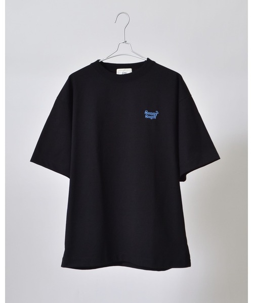 Sunny Smith(サニースミス)の「11.6ウルトラヘビーオンス Heavy Smith刺繍ロゴTシャツ(Tシャツ/カットソー・メンズ・ブラック/オフホワイト・MEDIUM/LARGE)」の21枚目の写真