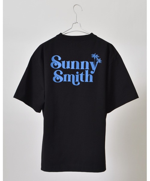 Sunny Smith(サニースミス)の「11.6ウルトラヘビーオンス Heavy Smith刺繍ロゴTシャツ(Tシャツ/カットソー・メンズ・ブラック/オフホワイト・MEDIUM/LARGE)」の22枚目の写真