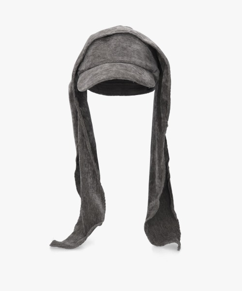 KANGOL(カンゴール)の「KANGOL VELVET DRAPE 5-PANEL / カンゴール(キャップ・レディース・ベージュ/チャコール・S/M/L/XL)」の4枚目の写真