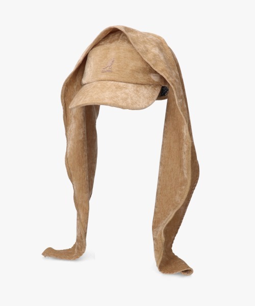 KANGOL(カンゴール)の「KANGOL VELVET DRAPE 5-PANEL / カンゴール(キャップ・レディース・ベージュ/チャコール・S/M/L/XL)」の10枚目の写真