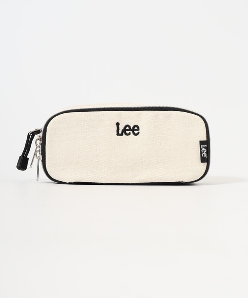 Lee(リー)の「Leeロゴ刺繍多機能ポーチ(ポーチ・メンズ・アイボリー/ブラック・FREE)」の11枚目の写真