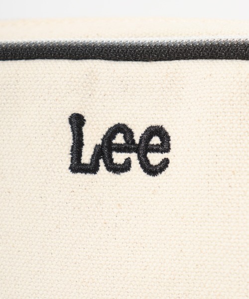 Lee(リー)の「Leeロゴ刺繍多機能ポーチ(ポーチ・メンズ・アイボリー/ブラック・FREE)」の12枚目の写真