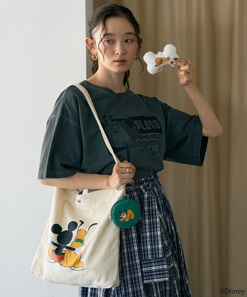 earth music&ecology（アースミュージックアンドエコロジー）の「Pluto/プリントトートバッグ（トートバッグ・レディース・B/A・FREE）」の3枚目の写真