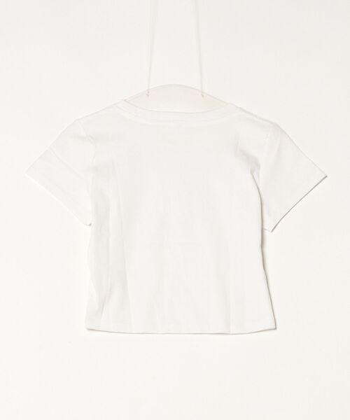 gossip!ロサンゼルス(ゴシップロサンゼルス)の「Y2K ハート★スター クルー半袖T フェミニン可愛いトップス(Tシャツ/カットソー・レディース・ホワイト・FREE)」の2枚目の写真
