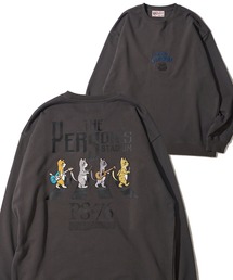 PERSON'S | 【PERSON’S STADIUM / パーソンズスタジアム】バンドネコ刺繍 クルーネックスウェットプルオーバー(スウェット)