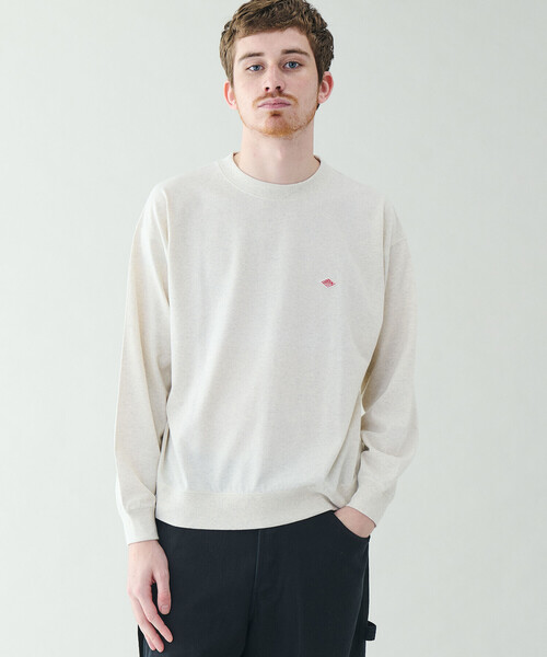DANTON | クルーネック 長袖スウェットTシャツ MEN（Tシャツ