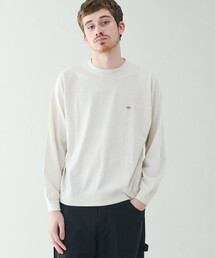 DANTON（ダントン）の「DANTON | クルーネック 長袖スウェットTシャツ MEN（Tシャツ/カットソー・メンズ）」