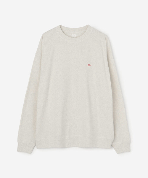 DANTON（ダントン）の「DANTON | クルーネック 長袖スウェットTシャツ MEN（Tシャツ/カットソー・メンズ・ダークグリーン/ダークグレー/ホワイト系その他5/ブラック・L/XL/M）」の19枚目の写真