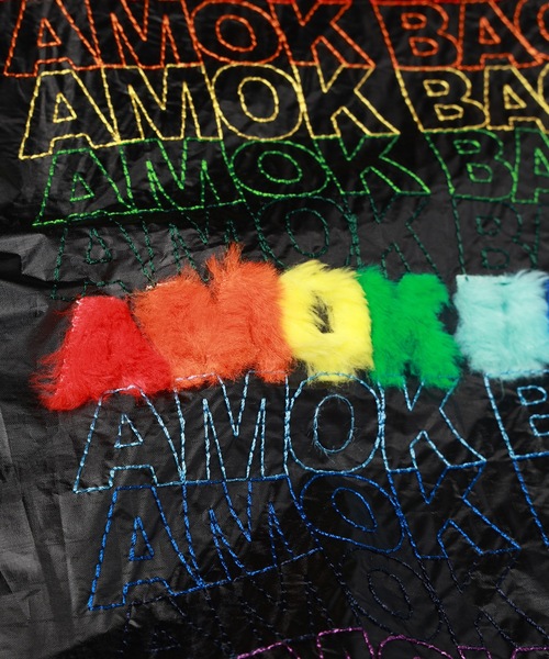 amok（アモク）の「AMOK BAG（ショルダーバッグ・メンズ・ブルー/ブラック/イエロー/ピンク/ホワイト・FREE）」の12枚目の写真