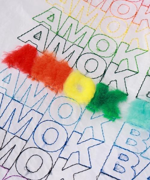 amok（アモク）の「AMOK BAG（ショルダーバッグ・メンズ・ブルー/ブラック/イエロー/ピンク/ホワイト・FREE）」の15枚目の写真