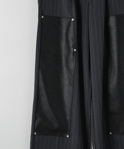 Double knee flare slacks / ダブルニーフレアスラックス