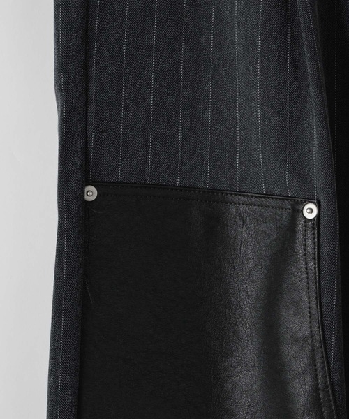 Casper John ダブルニーフレアスラックス Double knee flare slacks / ダブルニーフレアスラックス