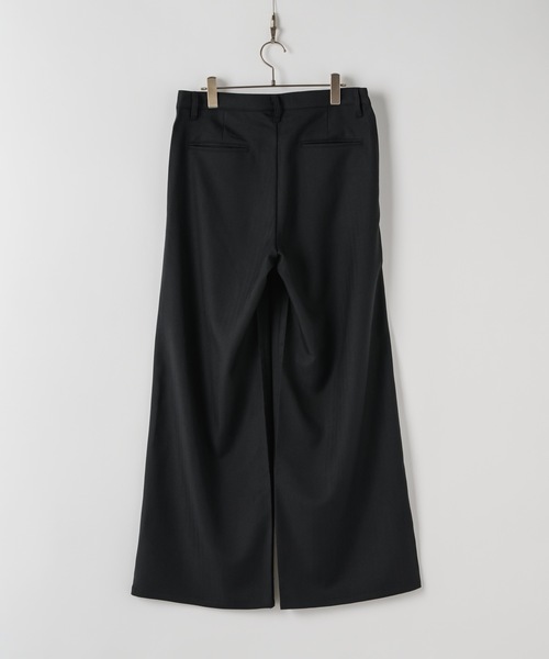 Double knee flare slacks / ダブルニーフレアスラックス
