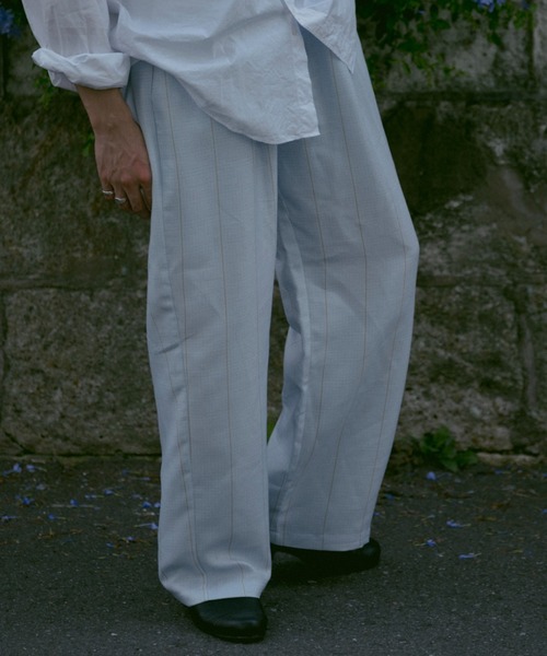 2/9号室（かおこ&ひろと） - Pajama style easy pants / パジャマ風