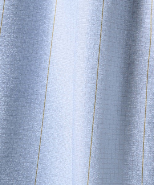 INTER FACTORY（インターファクトリー）の「2/9号室（かおこ&ひろと） - Pajama style easy pants / パジャマ風イージーパンツ　made in IF Div.（スラックス・メンズ・アイボリー/ライトブルー・MEDIUM/LARGE）」の6枚目の写真