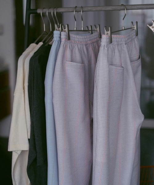 2/9号室（かおこ&ひろと） - Pajama style easy pants / パジャマ風