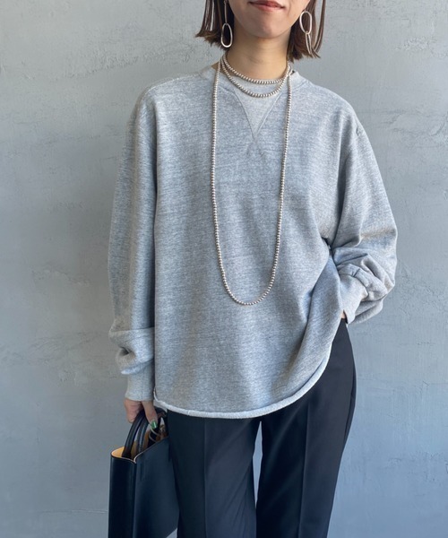 THE SHINZONE（ザ　シンゾーン）の「[THE SHINZONE/ザ シンゾーン] Wガゼット プルオーバースウェット（スウェット・レディース・グレー/パープル/イエロー・0）」の20枚目の写真