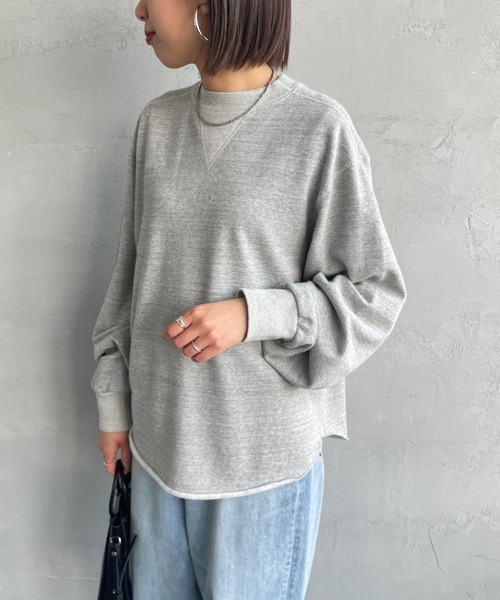 THE SHINZONE（ザ　シンゾーン）の「[THE SHINZONE/ザ シンゾーン] Wガゼット プルオーバースウェット（スウェット・レディース・グレー/パープル/イエロー・0）」の10枚目の写真