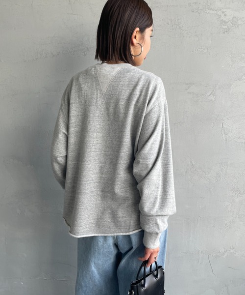 THE SHINZONE（ザ　シンゾーン）の「[THE SHINZONE/ザ シンゾーン] Wガゼット プルオーバースウェット（スウェット・レディース・グレー/パープル/イエロー・0）」の12枚目の写真