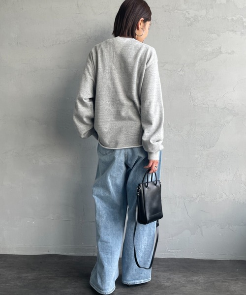 THE SHINZONE（ザ　シンゾーン）の「[THE SHINZONE/ザ シンゾーン] Wガゼット プルオーバースウェット（スウェット・レディース・グレー/パープル/イエロー・0）」の15枚目の写真