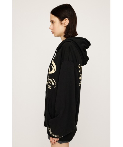 PRINT OVER HOODIE プリント オーバー フーディ パーカー 秋服