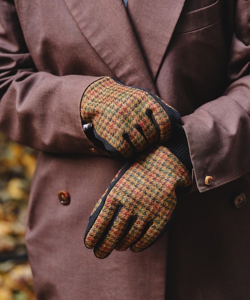 BEAMS(ビームス)の「MOON ウール グローブ(手袋・メンズ・ブラウン/その他/ブルー/グレー・ONE SIZE)」の3枚目の写真