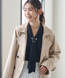 Honeys（ハニーズ）の「【WEB限定／褒められ】パールリング付きボウタイブラウス（シャツ/ブラウス）」