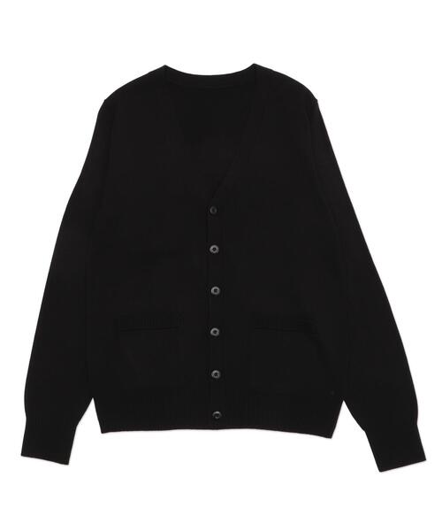 WEGO（ウィゴー）の「WEGO/ベーシックニットカーディガン（カーディガン/ボレロ・レディース・杢グレー/ブラック/ネイビー/ダークグレー/ライトピンク/ベージュ/オフホワイト/ワイン/ブラウン・LARGE/X-LARGE/MEDIUM）」の20枚目の写真