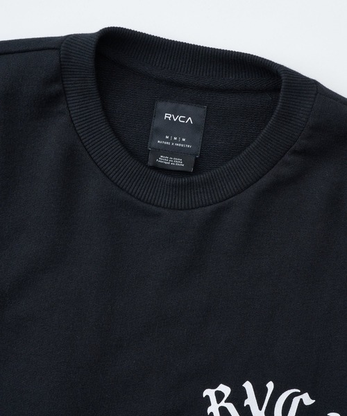 RVCA（ルーカ）の「RVCA メンズ VA WORLD WIDE CR トレーナー 【2025年秋冬モデル】/ルーカ袖・バックプリントスウェットトレーナー( SET UP/セットアップ対応)（スウェット・メンズ・オフホワイト/ブラック/ベージュ/ブラック系その他・SMALL/MEDIUM/LARGE/X-LARGE）」の16枚目の写真