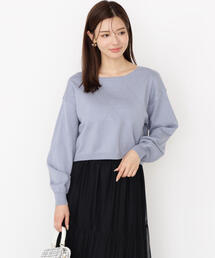 PROPORTION BODY DRESSING | ＜ハンドウォッシャブル＞ダイヤ柄短丈ニット / 1215270919(ニット/セーター)