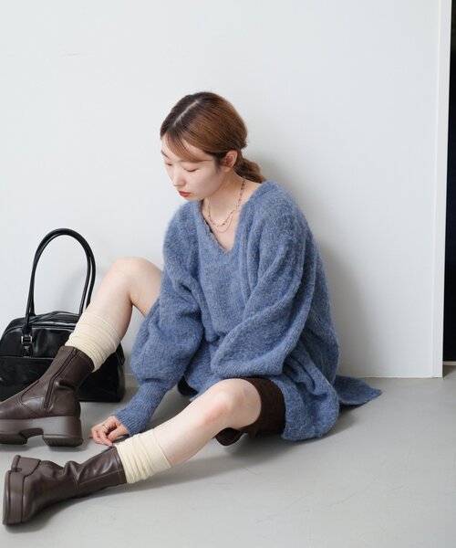 Kastane(カスタネ)の「【500mlペットボトル収納可】スリックボストンバッグ(ボストンバッグ・レディース・ダークブラウン/バーガンディー/ブラック・FREE)」の17枚目の写真