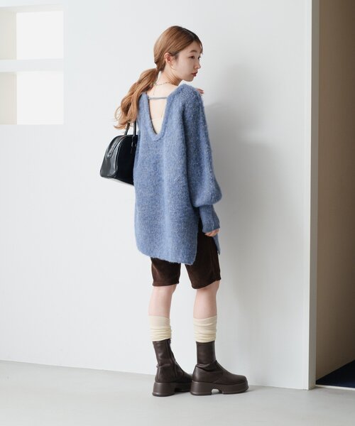 Kastane(カスタネ)の「【500mlペットボトル収納可】スリックボストンバッグ(ボストンバッグ・レディース・ダークブラウン/バーガンディー/ブラック・FREE)」の18枚目の写真