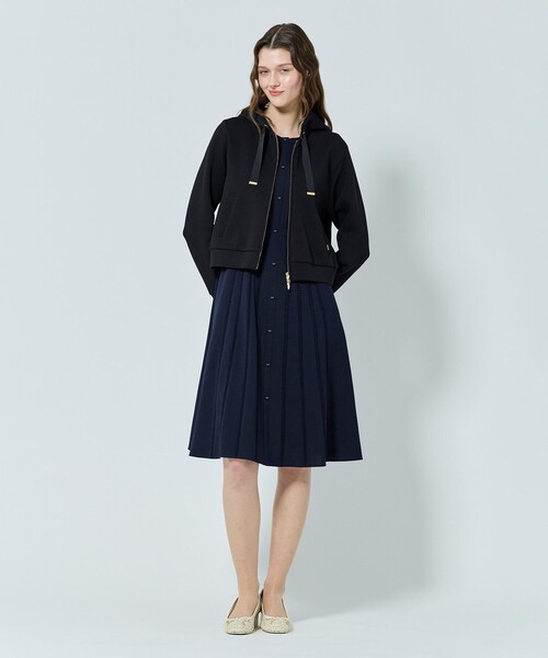 TOCCA（トッカ）の「NICE HOLIDAY HOODIE フーディー（パーカー・レディース・ピンク系/ブラック系・F）」の6枚目の写真