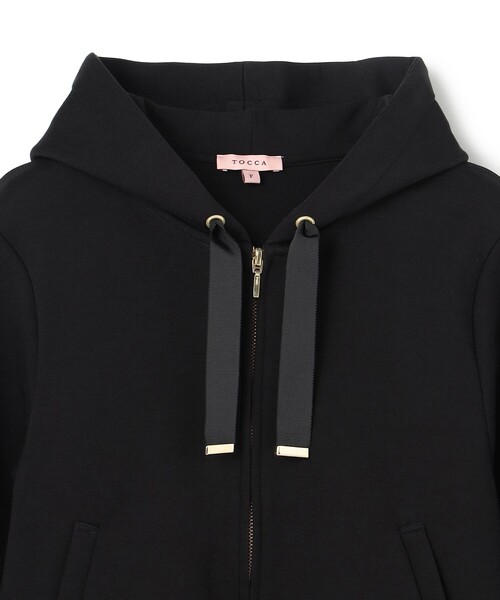 TOCCA（トッカ）の「NICE HOLIDAY HOODIE フーディー（パーカー・レディース・ピンク系/ブラック系・F）」の19枚目の写真